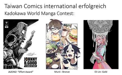 Comics aus Taiwan sind auch international erfolgreich