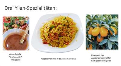 Spezialitäten aus Yilan