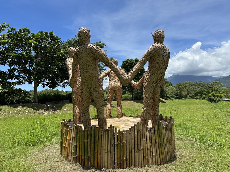 Kunstwerk des Landschaftskunstfeses in Osttaiwan (Foto: CNA)