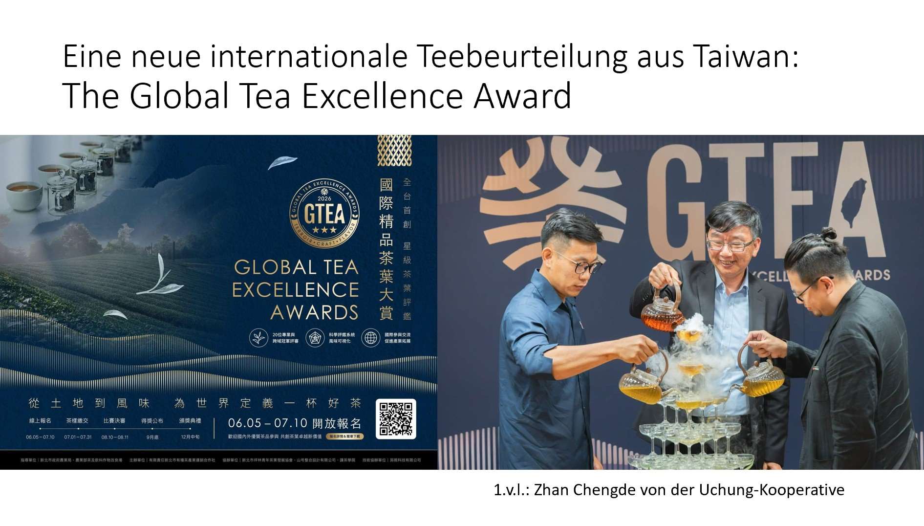 Der neue Global Tea Excellence Award