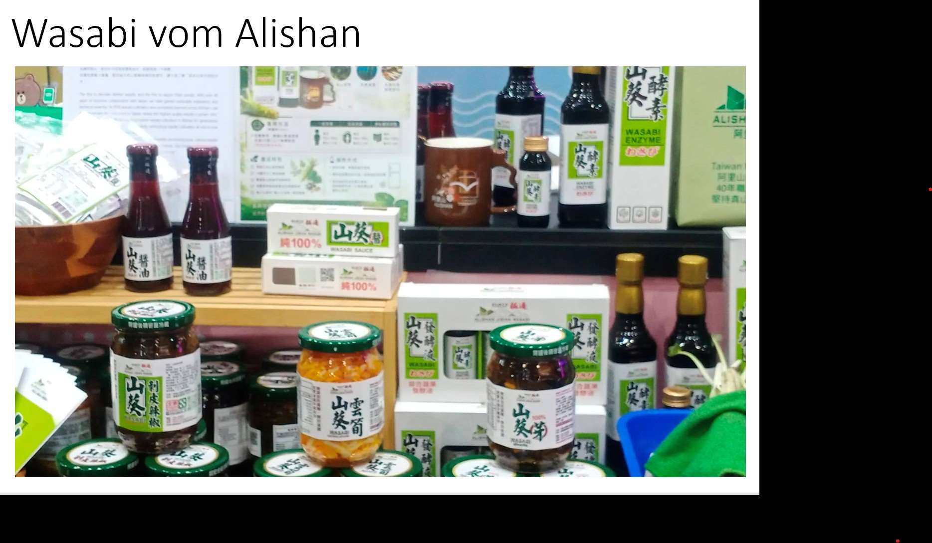 Wasabi vom Alishan