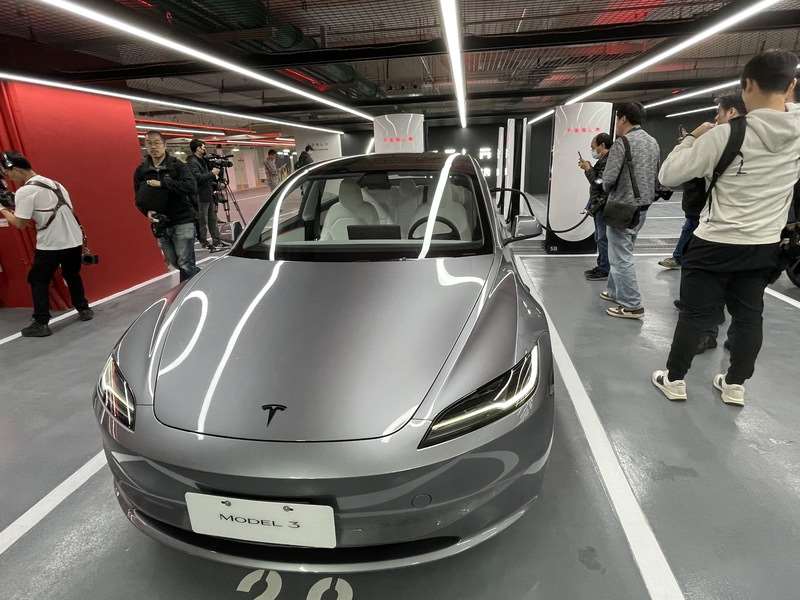 Ein Tesla 3 (Foto: CNA)