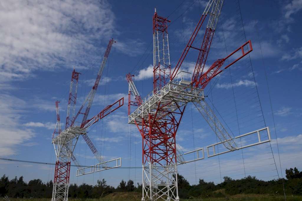 Antenne der Sendeanlage Tamsui (Foto: 張欽嵐 Chang.Chin-lan)