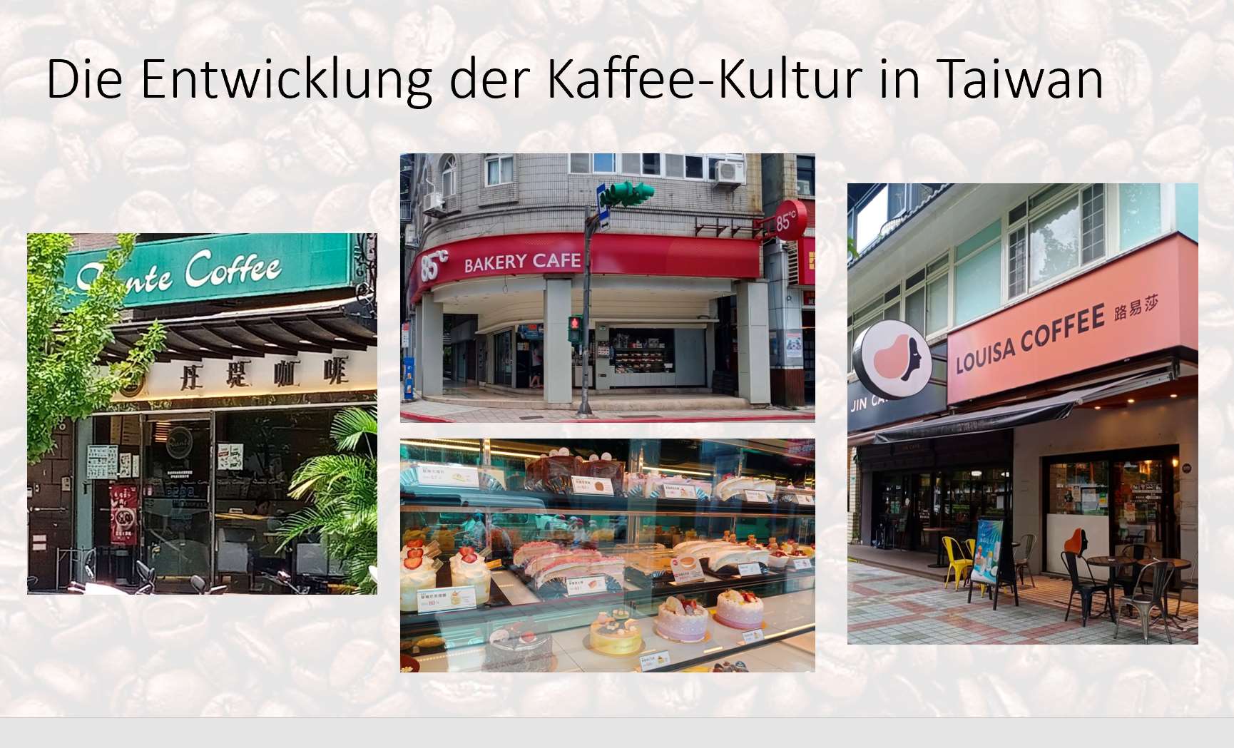 Entwicklung der Kaffekultur in Taiwan