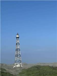 Der Start von Josef Goldbergers 800 kilometer lange Wanderung : der Guosheng Leuchtturm (國聖燈塔)(Foto: Josef Goldberger)