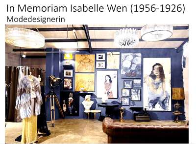 In Memoriam Isabelle Wen