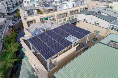 Das Solarprojekt "Himmel Nr. 1" (天空1號) produziert seit Ende 2017 etwa 13000 kWh Strom pro Jahr.