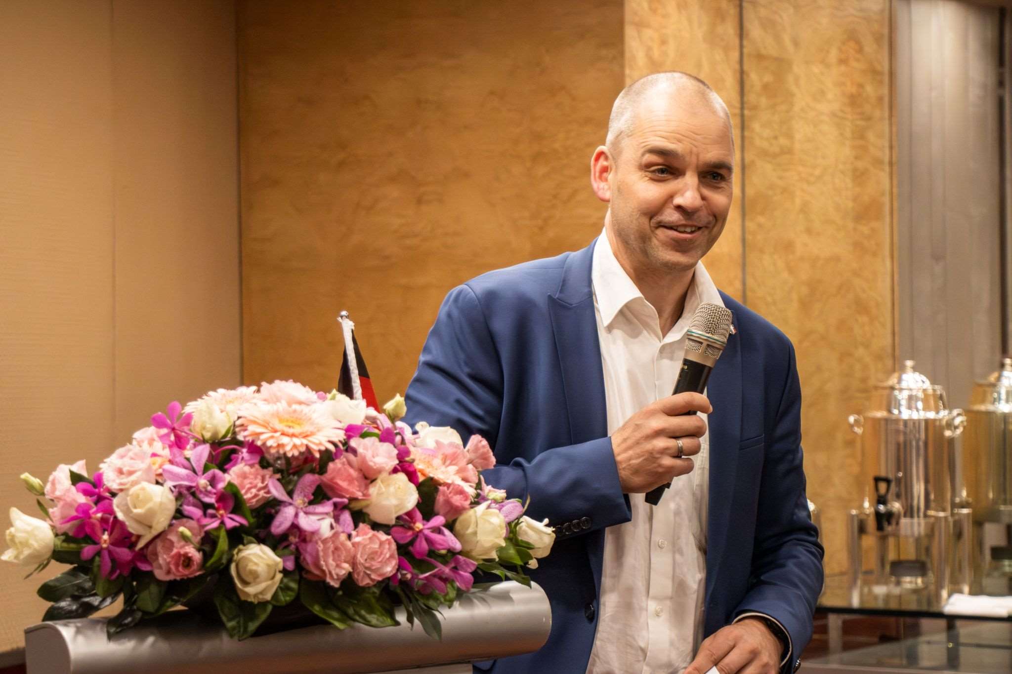 Frank Bösenberg, Direktor von Silicon Saxony e..V. beim Saxony Executive Networking Dinner