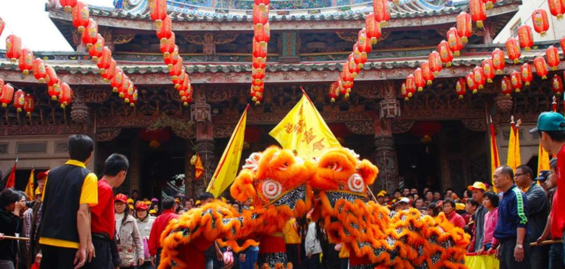 Die Tempel von Lugang sollen die schönsten von ganz Taiwan sein.