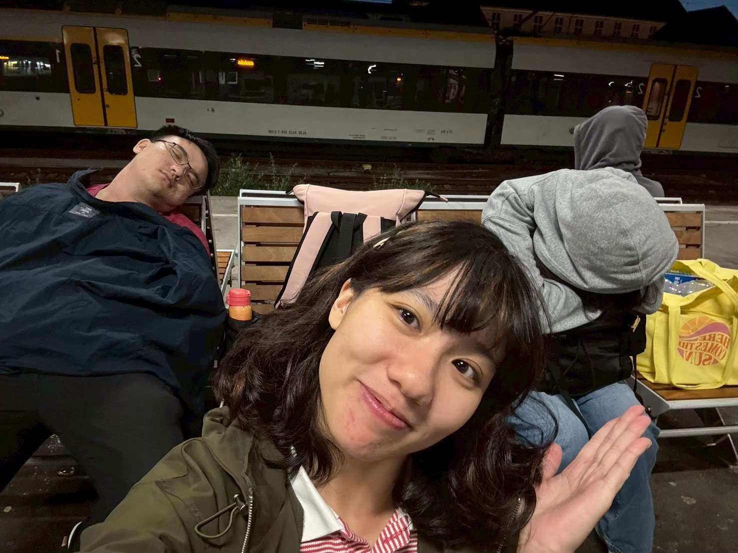 Janet Kung: Eine Übernachtung auf dem Bahnhof Hamm (Foto: Janet Kung)