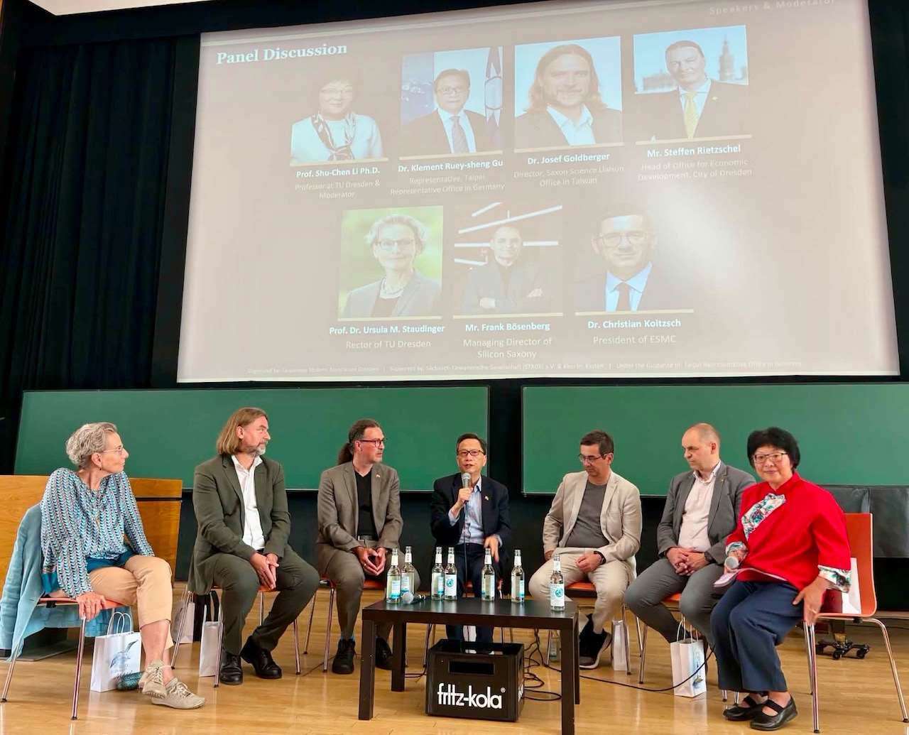 Paneldiskussion zum Dokumentarfilm "A Chip Odyssey (Foto: Shun-hsin Wang/Taiwanese Students Association Dresden)