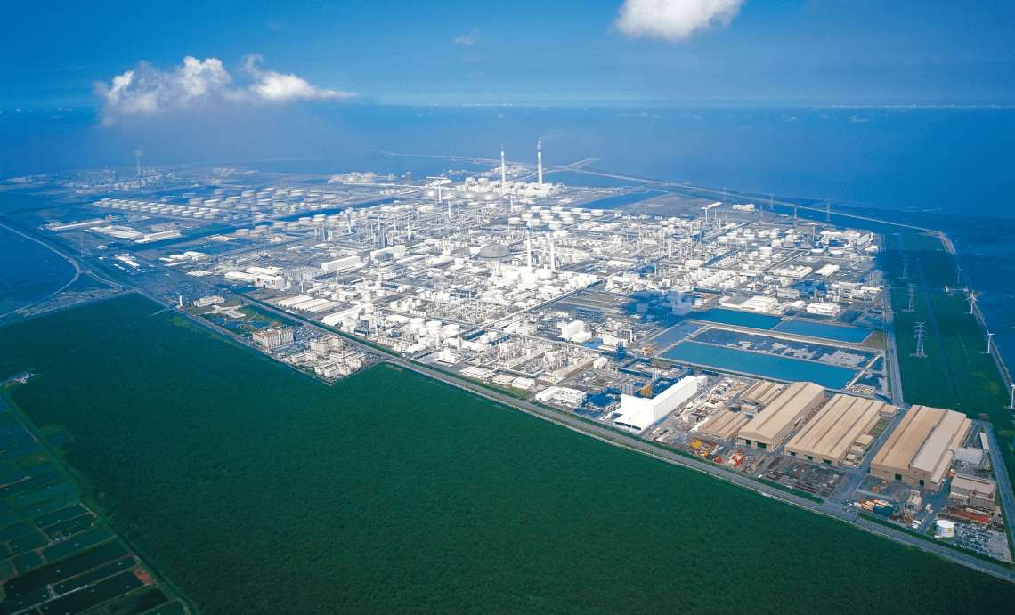 Formosa Petrochemical's refineries in Yunlin County. (Photo: Formosa Petrochemical Website)
