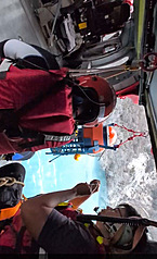 Japanese-donated immersible buoy-type water level gauge. (Photo: CNA)