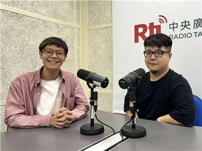 Wanson is joined by Albert Yao from Swallow Wings Films. (Photo: Wanson Wang)