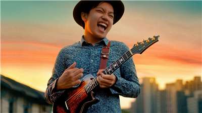 Feng’s YouTube channel has 760,000 subscribers and more than 500 performance videos documenting his years of playing in Taiwan and around the world. (Photo: ENYA MUSIC Global)