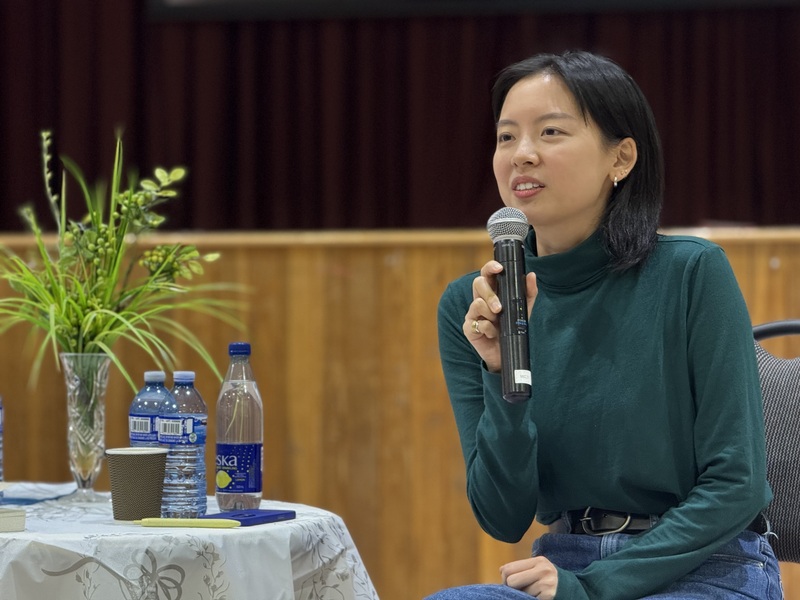 Taiwanese American writer and translator Lin King. (Photo: CNA)