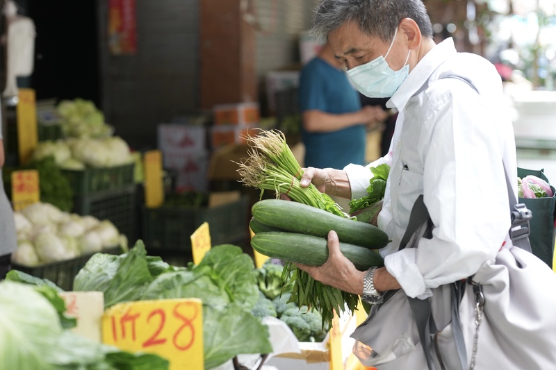 A market in Beitou. (Photo: CNA)