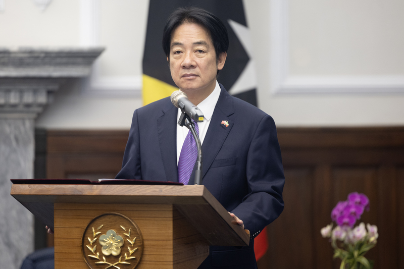 The president thanked allied partners for their long-term advocacy for Taiwan in world forums, demonstrating their attention to and support for regional peace. (Photo: CNA)