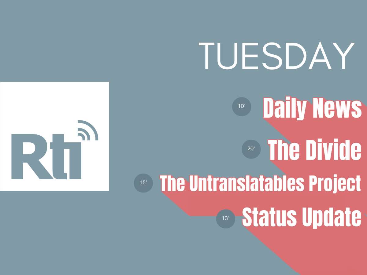 Tuesday program cover