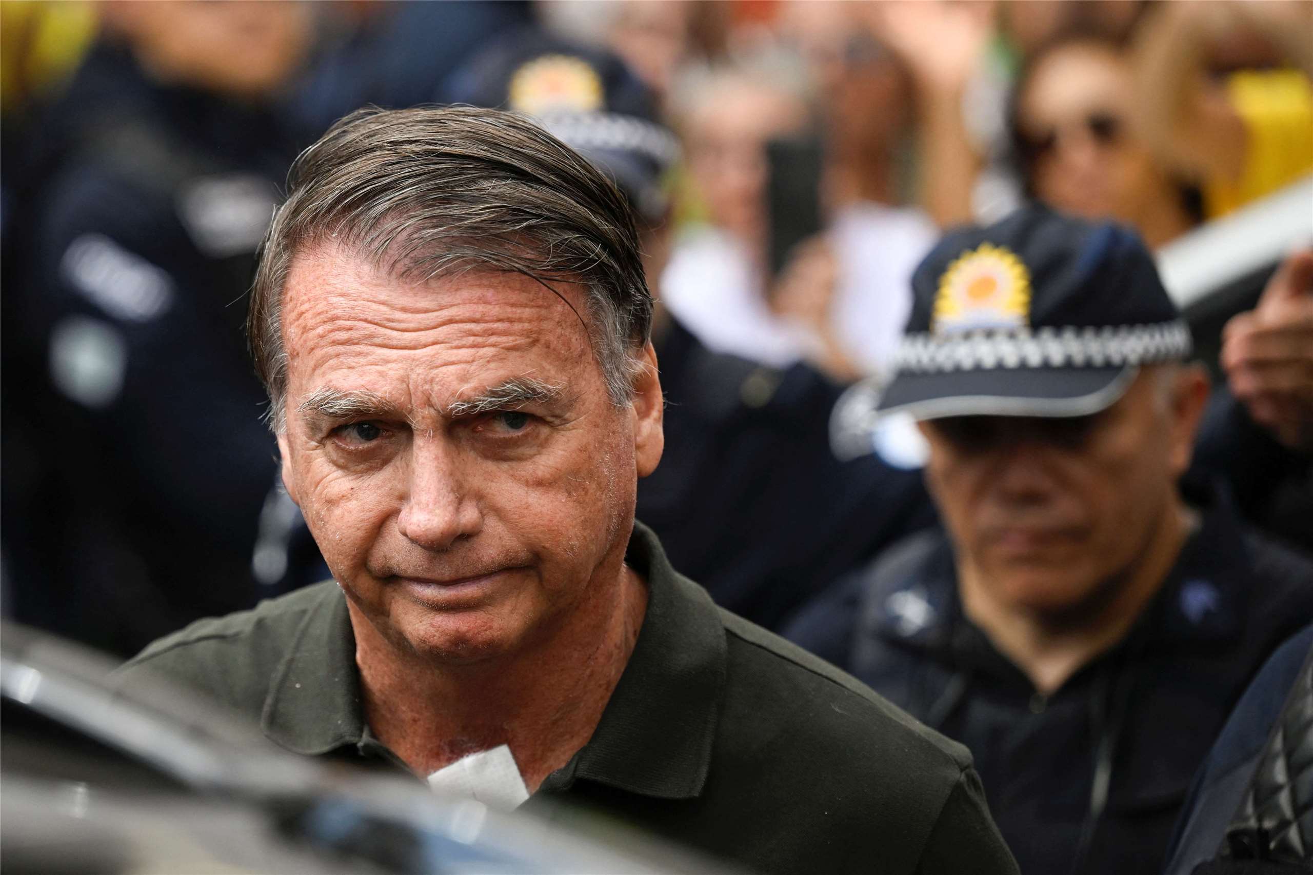 Former Brazilian President Jair Bolsonaro was sentenced to 27 years in prison this week for an attempted coup following Brazil's 2022 presidential election. (File photo, September 14, 2025)