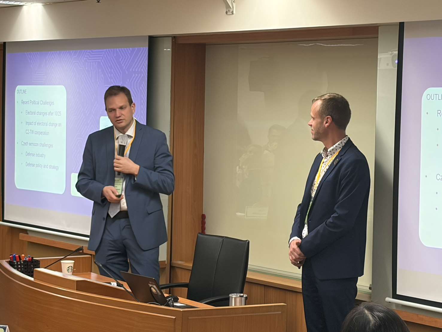 The forum is part of a joint project, the Supply Chain Resilience Center (SCRC), launched in 2023 to strengthen bilateral cooperation on semiconductor resilience and emerging technology policy. (Photo: Rti)