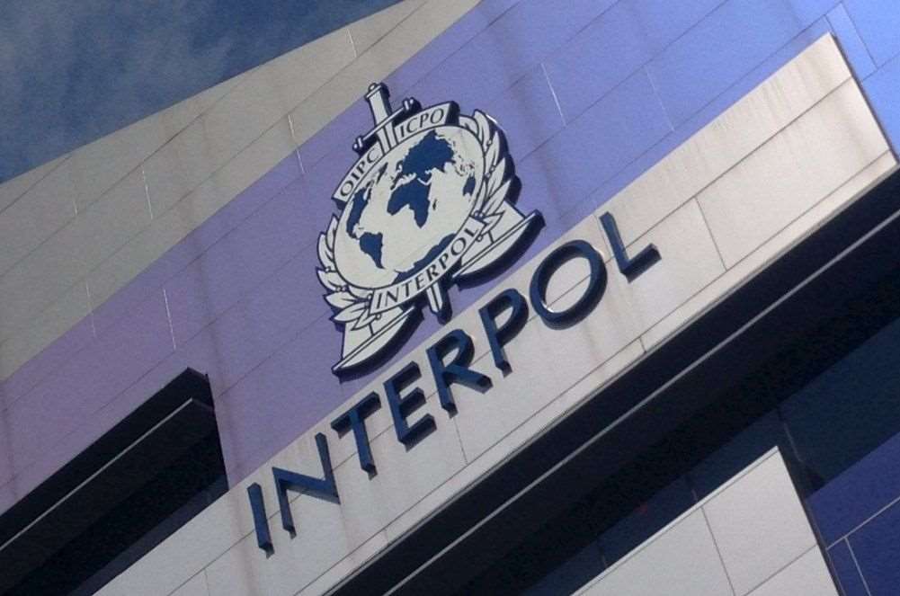 File photo of Interpol signage.