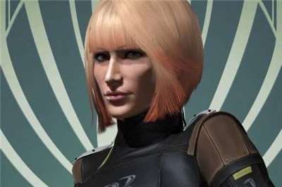 This is Sarah's character on Eve Online! (Photo: Sarah)