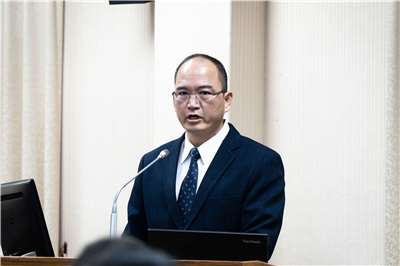 Operations and Planning Division Deputy Chief Lien Chih‑wei. (Photo: Rti)