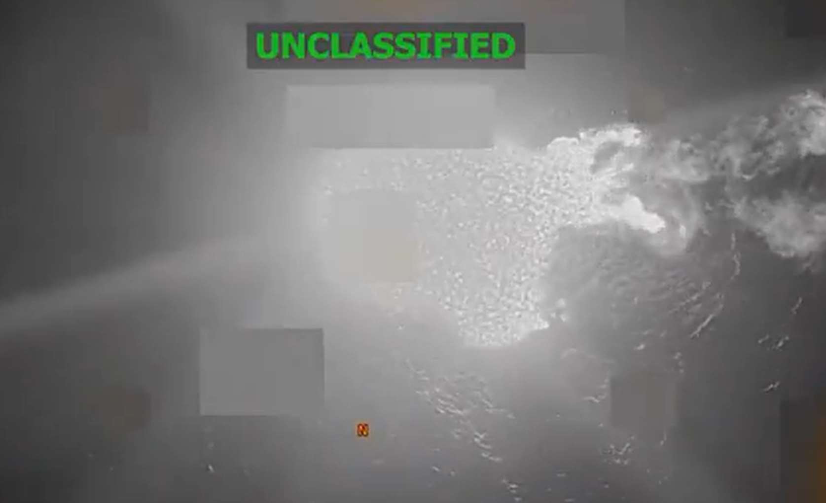 U.S. Secretary of Defense Pete Hegseth publicly shared footage on social media showing the U.S. military sinking a vessel suspected of transporting drugs in the Caribbean Sea. Recently, clips such as this have been brought up as evidence of possible war crimes. (X platform/@SecWar)