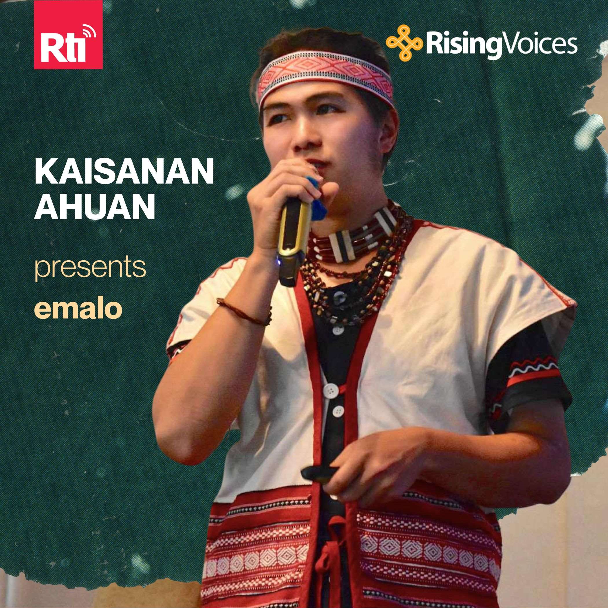 Kaisanan Ahuan, an Indigenous rights advocate from the Taokas community of Taiwan