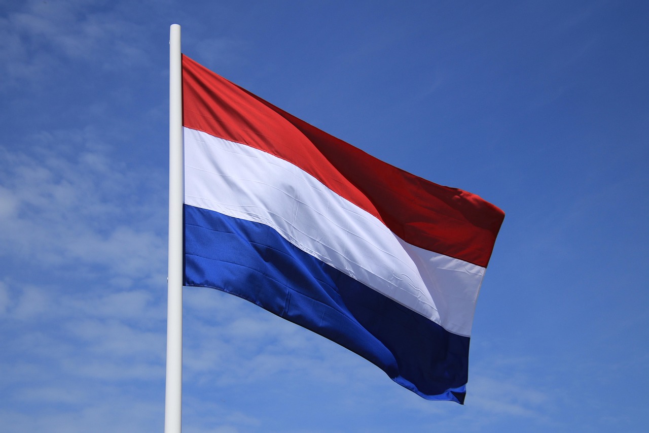 The flag of the Netherlands. (Image from Pixabay)