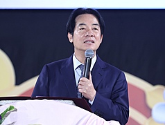 President Lai Ching-te (pictured) attended an I-Kuan Tao 120th anniversary ceremony and delivered remarks, emphasizing how religious faith serves as a stabilizing force for Taiwanese society. (Photo: CNA)