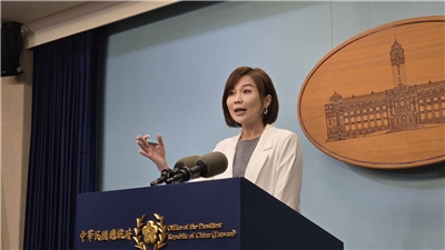 Presidential Office spokesperson Karen Kuo noted on Saturday afternoon several key points in the strategy regarding the Indo-Pacific region. (Photo: Presidential Office)