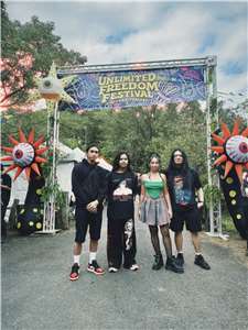 Saydie band members at the Unlimited Freedom Festival. (Photo: Provided by Saydie) 