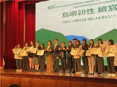 Chen spoke on domestic tourism, which has grown from 160 million trips in 2019 before the pandemic to 220 million trips last year, with next year expected to be even higher. (Photo: RTI)