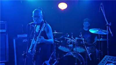 Deinovore performing at Revolver. 