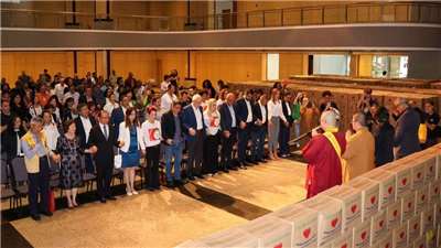 The Taiwanese community in Brazil held a Christmas charity event in São Paulo on Dec. 9, 2025. (Photo: CNA)