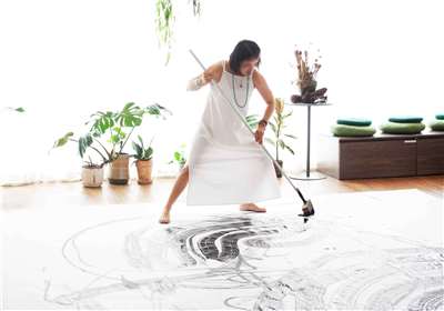 Elena in action! (Photo: Elena Wang)