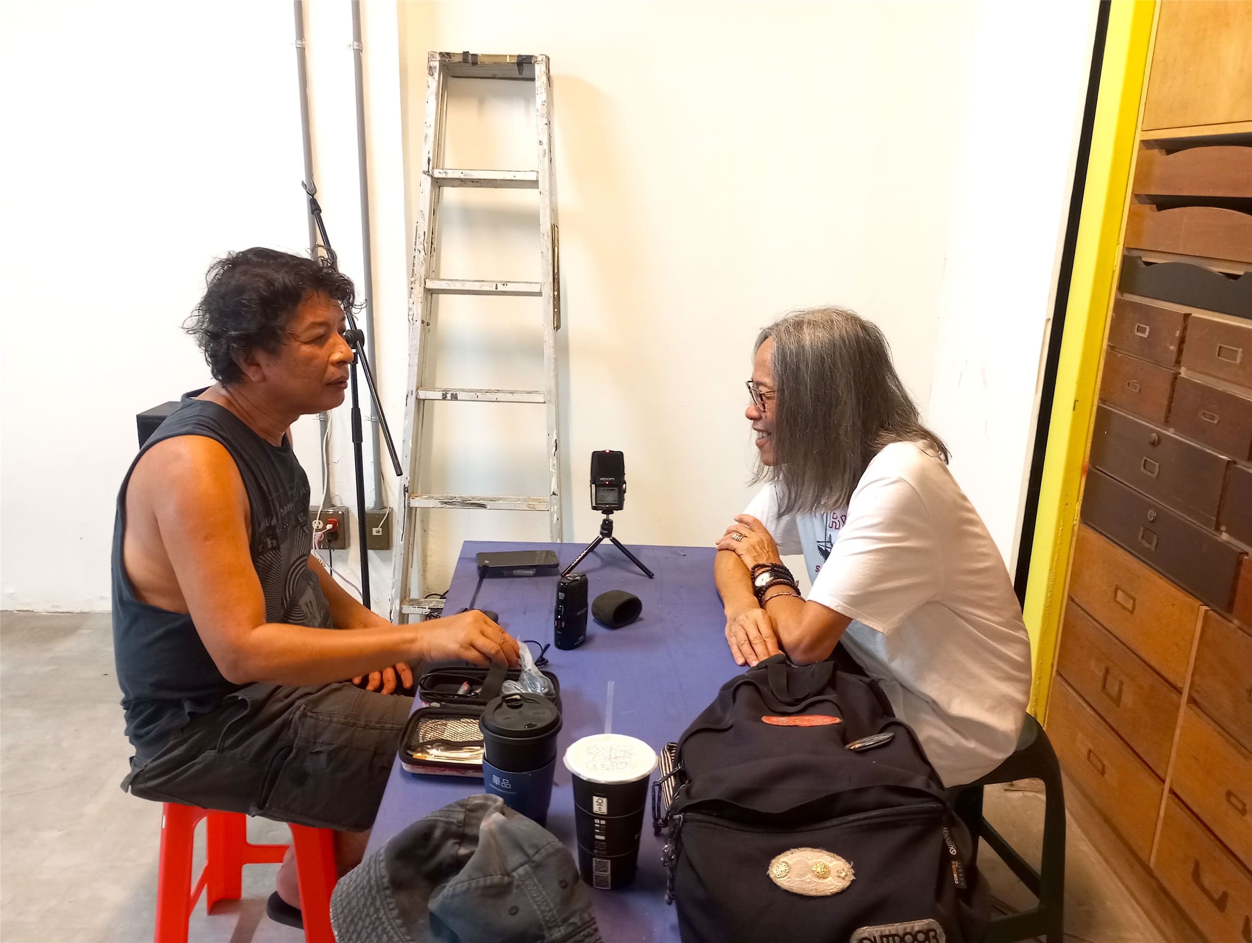 Joe Kidd talks to Lenny at Artspace