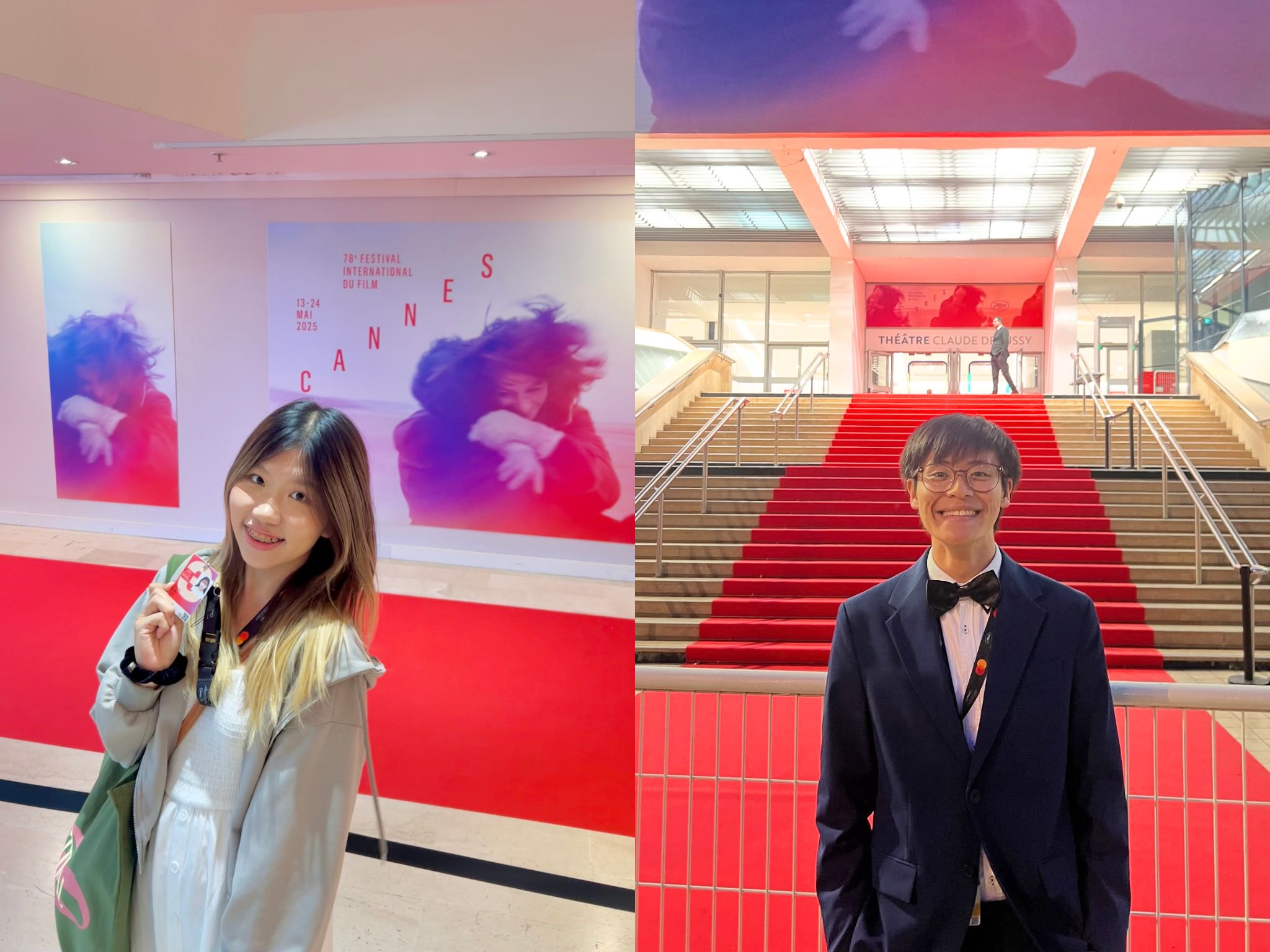 Joanne and Wanson at the Festival de Cannes.