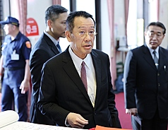 Defense Minister Wellington Koo appeared at the Legislature Tuesday for questioning. (Photo: CNA)