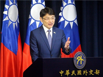 At a press conference on Tuesday, foreign ministry spokesperson Hsiao Kuang-wei said they continue to closely monitor the fast-changing situation and the positions of all sides. (Photo: Rti)