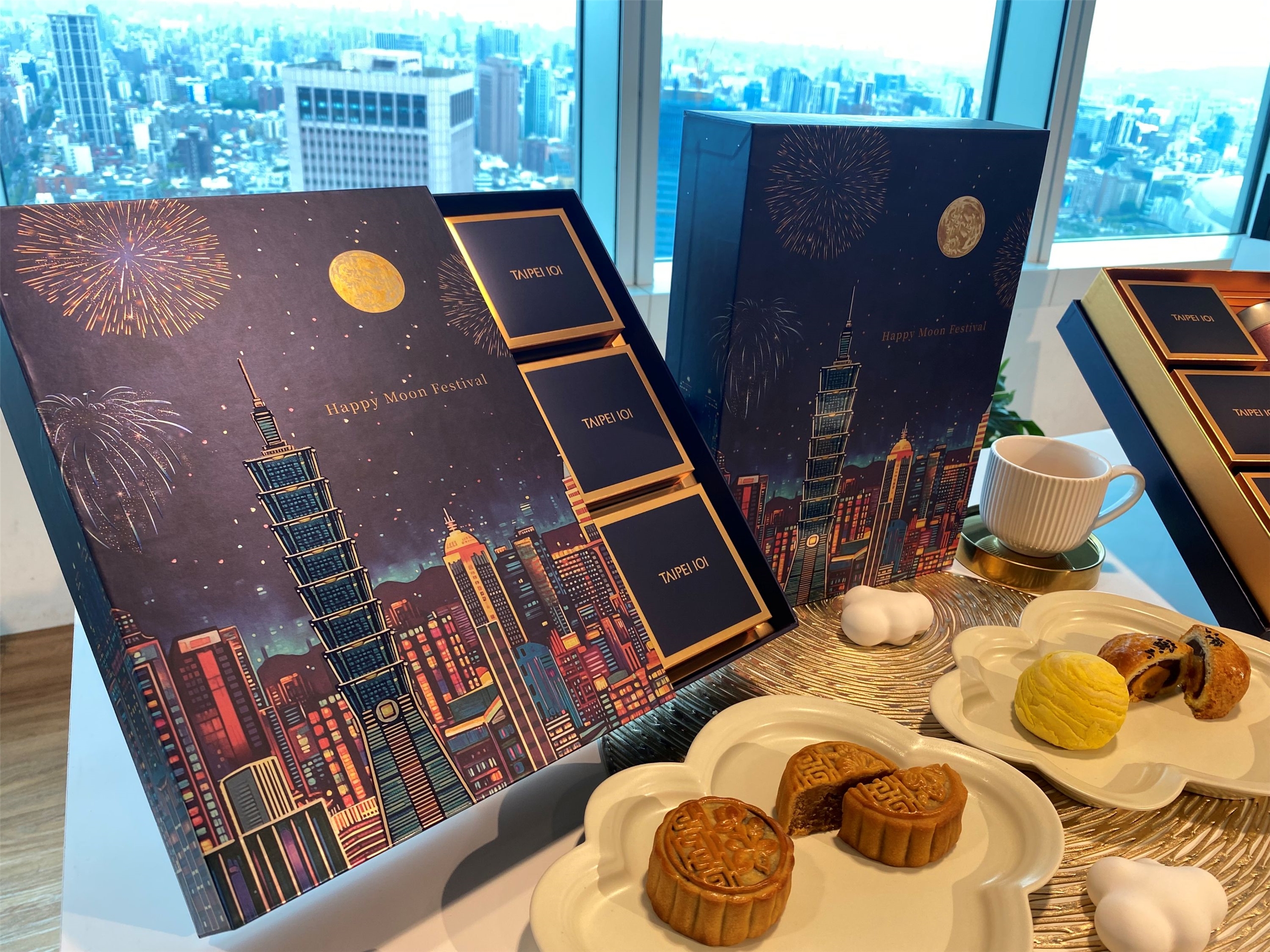 Taiper 101's Mooncake Box. (Photo: RTI/吳琍君)