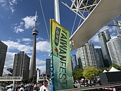 From Vancouver to Toronto, Taiwanese Canadians rallied this weekend to spotlight Taiwan’s global role. (Photo: CNA)