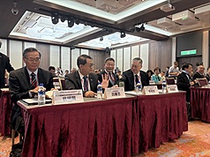 Taiwan Thinktank invited former Commander of the Army Lee Shying-jow to a panel on the threat China poses to Taiwan. (Photo: CNA)