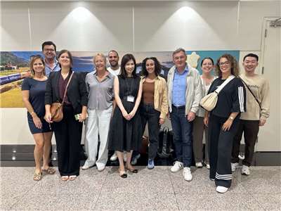 The Ministry of Foreign Affairs welcomes the delegation of members of the Flemish Region of Belgium to Taiwan, and believes that this visit will help deepen exchanges and cooperation between Taiwan and the region across various fields. (Photo courtesy of the Foreign Ministry)