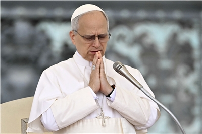 Pope Leo XIV turned 70 this past Sunday. (Photo via AFP)