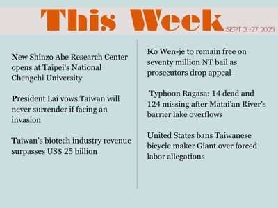 This week in Taiwan. (Photo via Canva)