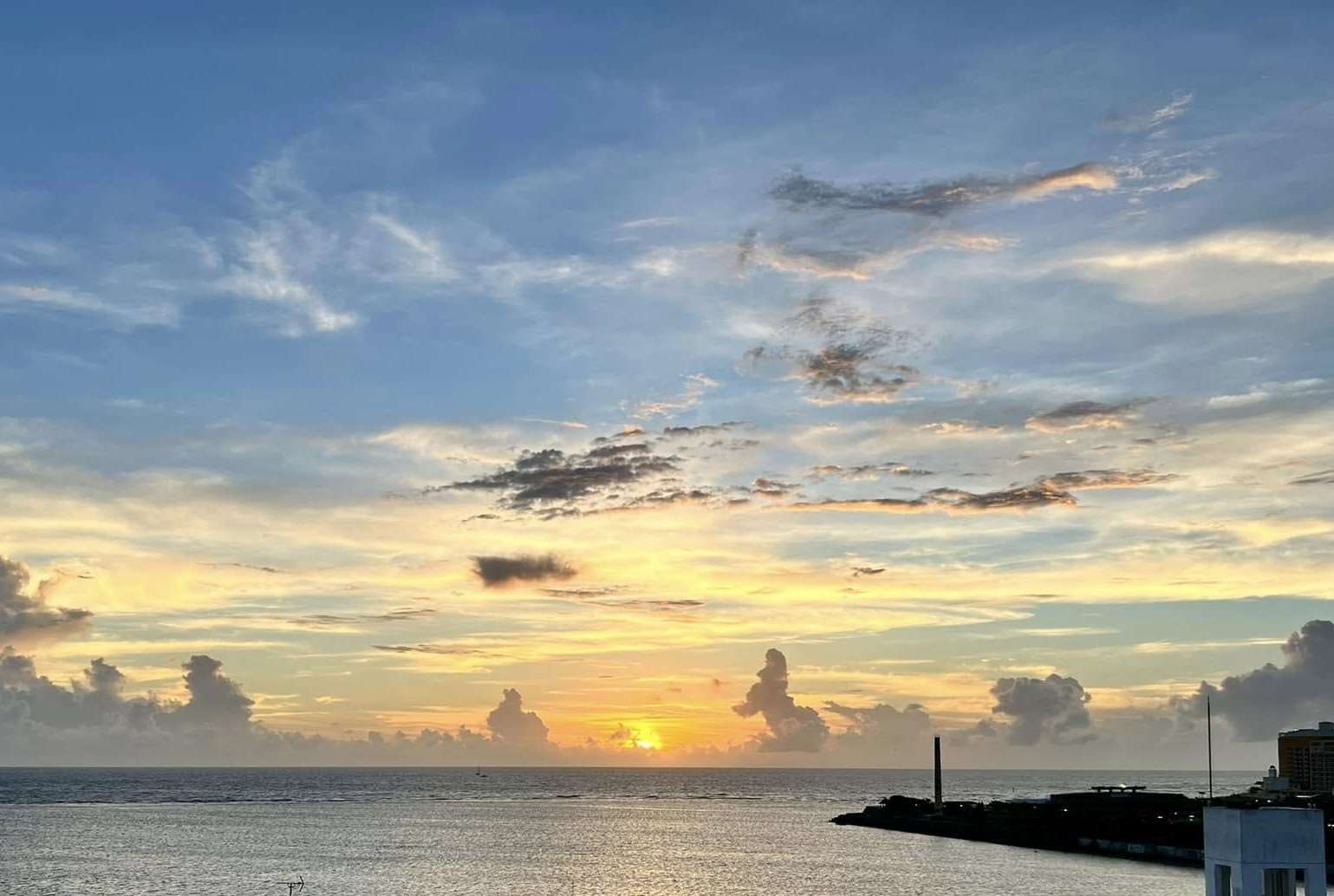 A sunrise. (Photo: Michelle Chiang)