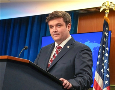 U.S. State Department Spokesperson Thomas Pigott. (Photo via the U.S. Department of State)
